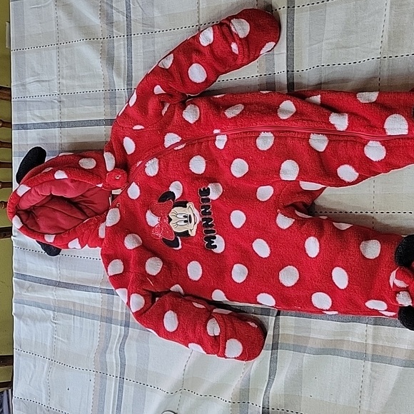 Disney Other - Disney Baby Minnie Mouse Snowsuit